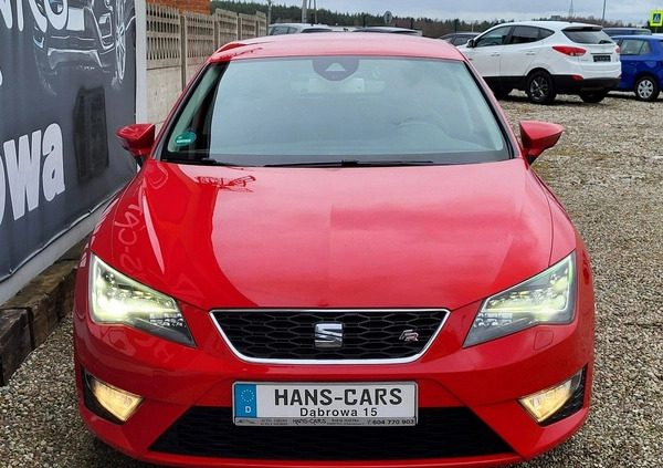 Seat Leon cena 45900 przebieg: 192943, rok produkcji 2014 z Michałowo małe 781